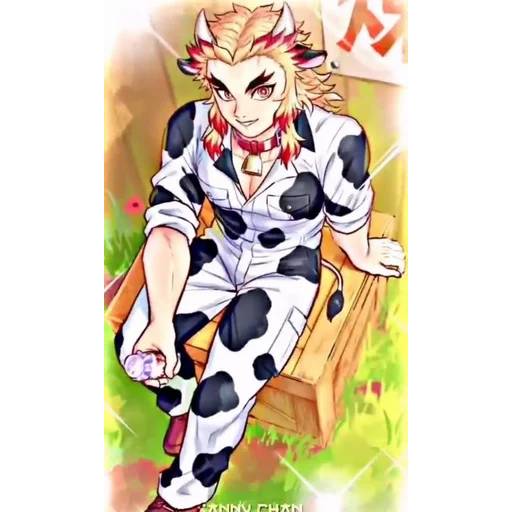 Набор стикеров Кёджуро Ренгоку №6 для WhatsApp 21