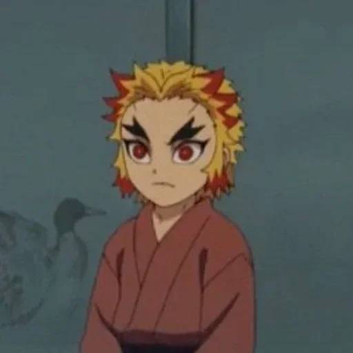 Набор стикеров Кёджуро Ренгоку №6 для WhatsApp 27