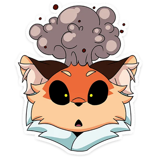 Набор стикеров Лиса Алиса Tiny Bunny для WhatsApp 22