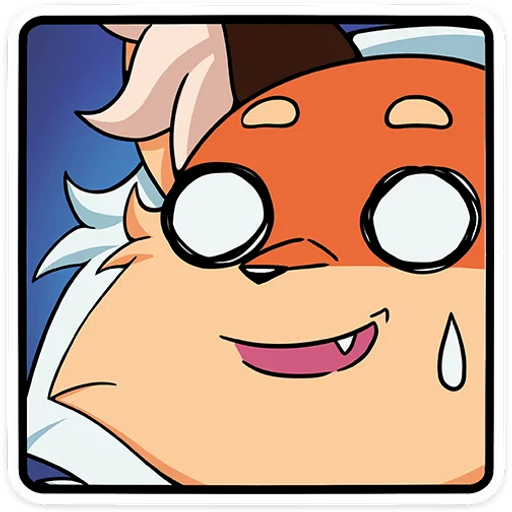 Набор стикеров Лиса Алиса Tiny Bunny для WhatsApp 25