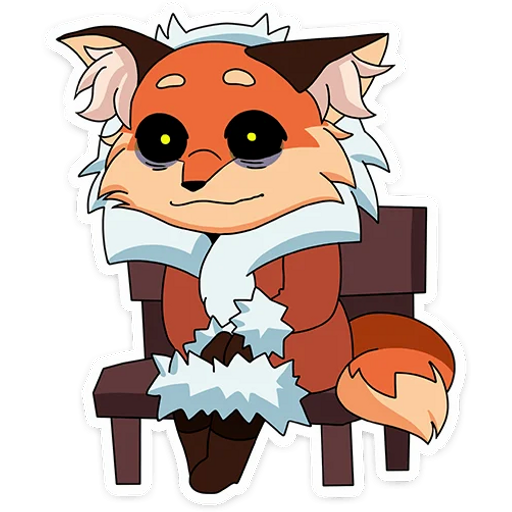 Набор стикеров Лиса Алиса Tiny Bunny для WhatsApp 30