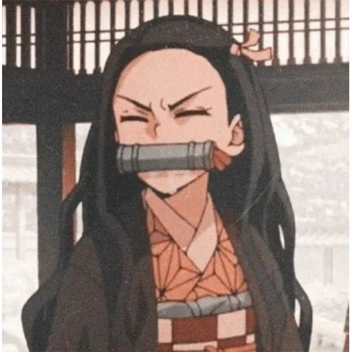 Набор стикеров Незуко Камадо №1 для WhatsApp 27