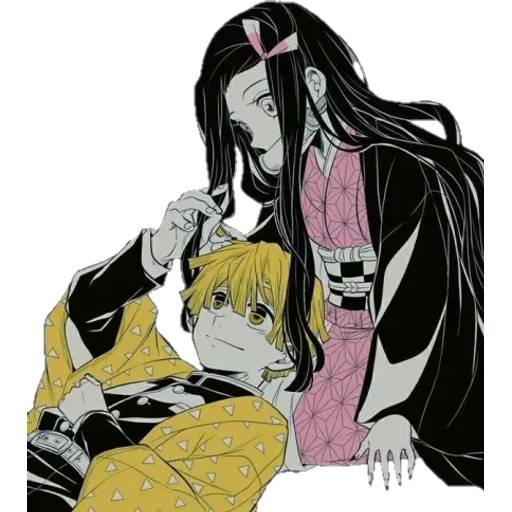 Набор стикеров Незуко Камадо №12 для WhatsApp 19