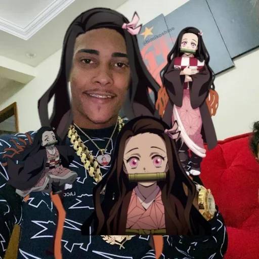 Набор стикеров Незуко Камадо №12 для WhatsApp 21