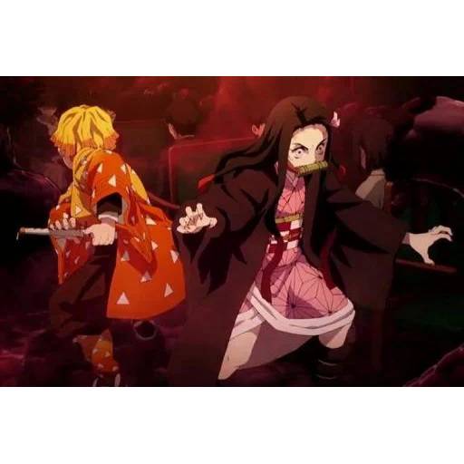 Набор стикеров Незуко Камадо №14 для WhatsApp 12