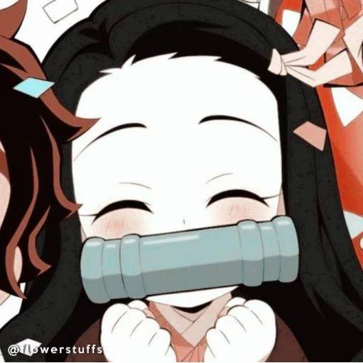 Набор стикеров Незуко Камадо №14 для WhatsApp 28