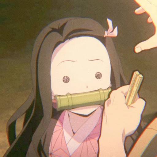 Набор стикеров Незуко Камадо №15 для WhatsApp 11