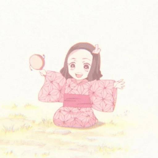 Набор стикеров Незуко Камадо №15 для WhatsApp 14