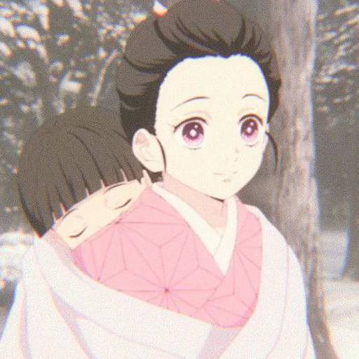 Набор стикеров Незуко Камадо №15 для WhatsApp 16