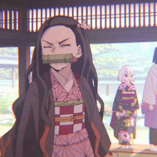 Набор стикеров Незуко Камадо №15 для WhatsApp 17