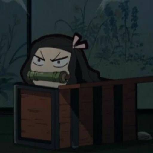 Набор стикеров Незуко Камадо №18 для WhatsApp 10