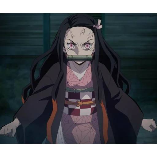 Набор стикеров Незуко Камадо №18 для WhatsApp 12