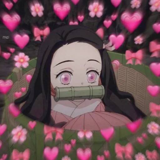 Набор стикеров Незуко Камадо №18 для WhatsApp 26