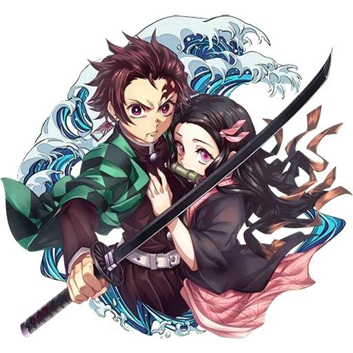 Набор стикеров Незуко Камадо №20 для WhatsApp 13