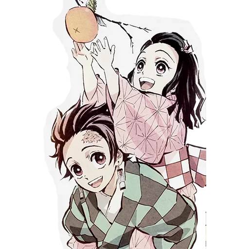 Набор стикеров Незуко Камадо №20 для WhatsApp 2