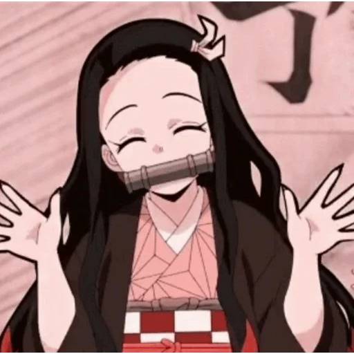 Набор стикеров Незуко Камадо №23 для WhatsApp 13