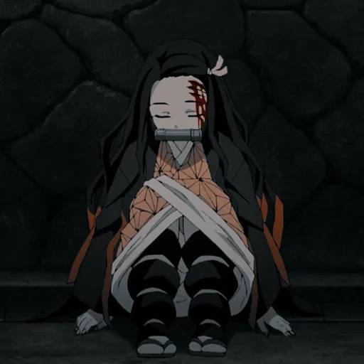 Набор стикеров Незуко Камадо №23 для WhatsApp 15