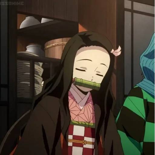 Набор стикеров Незуко Камадо №24 для WhatsApp 21