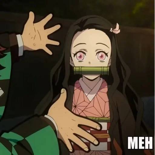 Набор стикеров Незуко Камадо №24 для WhatsApp 27