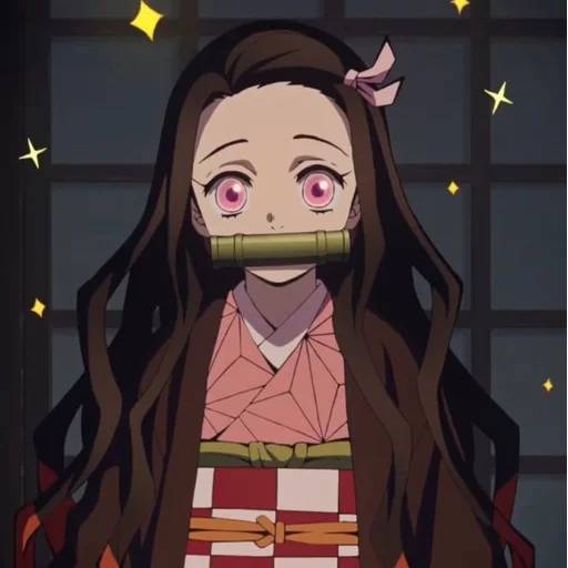 Набор стикеров Незуко Камадо №24 для WhatsApp 30