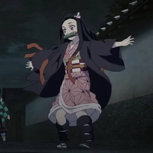 Набор стикеров Незуко Камадо №35 для WhatsApp 13