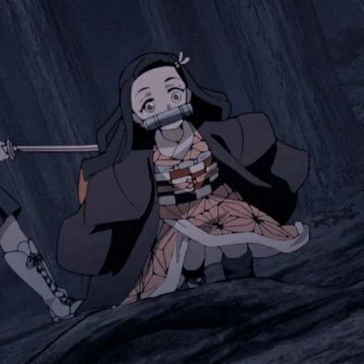 Набор стикеров Незуко Камадо №35 для WhatsApp 18