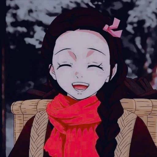 Набор стикеров Незуко Камадо №35 для WhatsApp 20