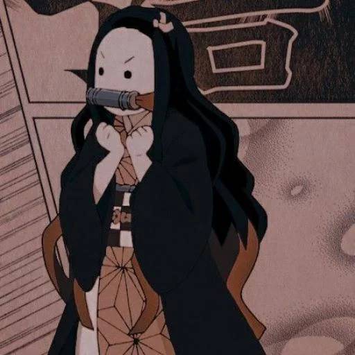 Набор стикеров Незуко Камадо №35 для WhatsApp 21