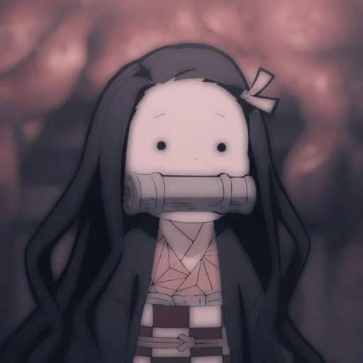 Набор стикеров Незуко Камадо №35 для WhatsApp 22