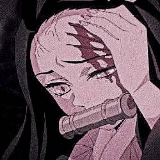 Набор стикеров Незуко Камадо №6 для WhatsApp 11