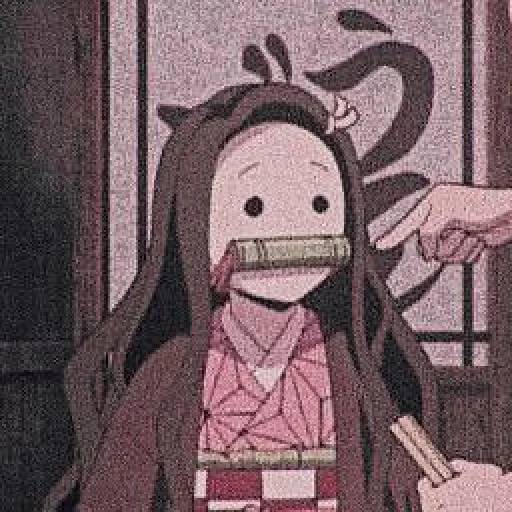 Набор стикеров Незуко Камадо №6 для WhatsApp 12