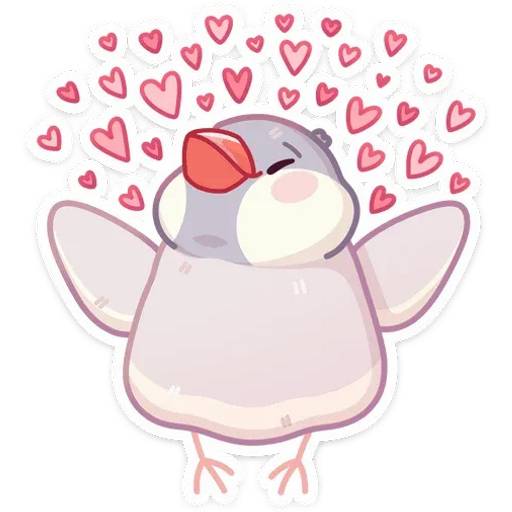 Набор стикеров Пухлик для WhatsApp 3