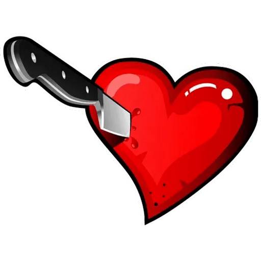 Набор стикеров Разбитые сердца для WhatsApp 12