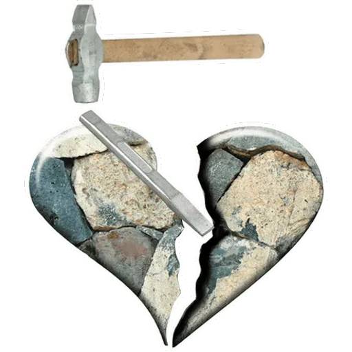 Набор стикеров Разбитые сердца для WhatsApp 20