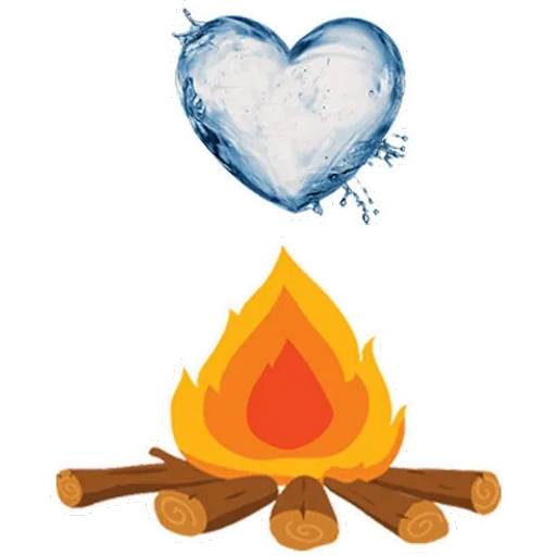 Набор стикеров Разбитые сердца для WhatsApp 3