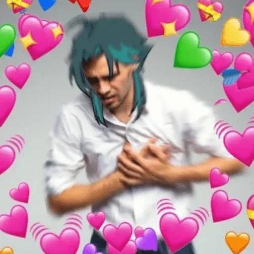 Набор стикеров Сердечки №9 для WhatsApp 20