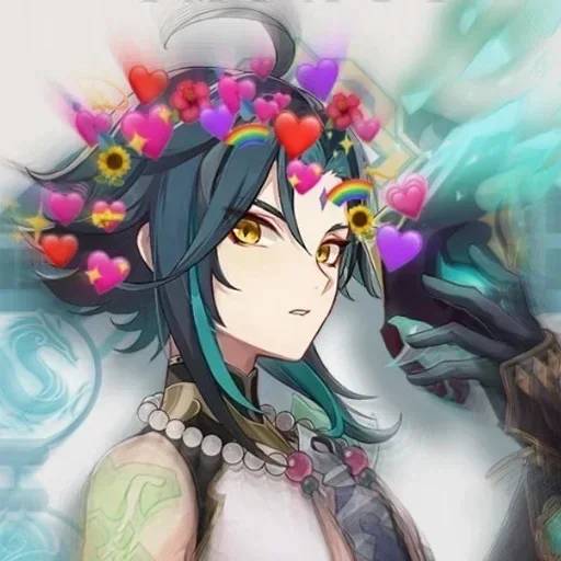 Набор стикеров Сердечки №9 для WhatsApp 3