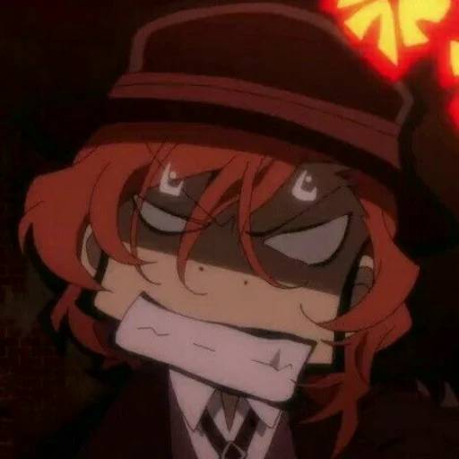 Набор стикеров Великий из Бродячих Псов №1 для WhatsApp 20