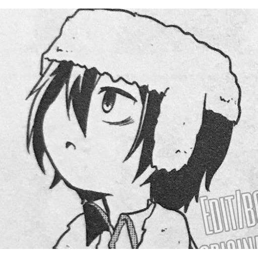 Набор стикеров Великий из Бродячих Псов №11 для WhatsApp 25