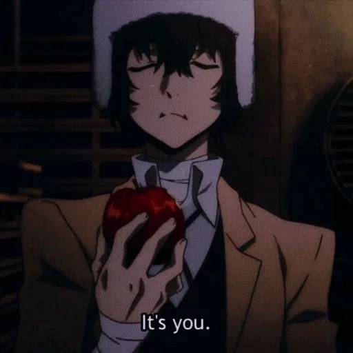 Набор стикеров Великий из Бродячих Псов №17 для WhatsApp 11