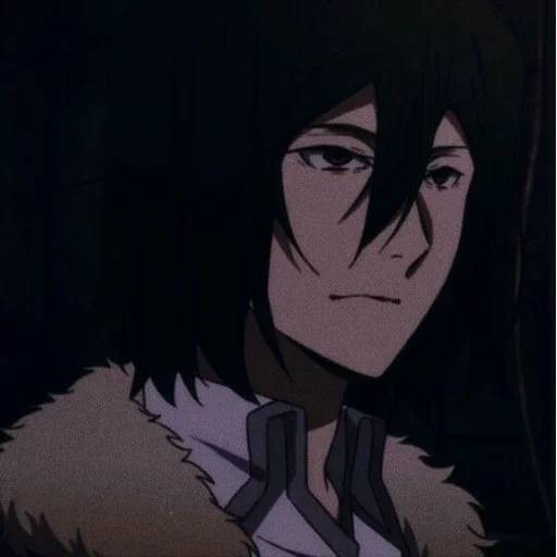 Набор стикеров Великий из Бродячих Псов №17 для WhatsApp 13