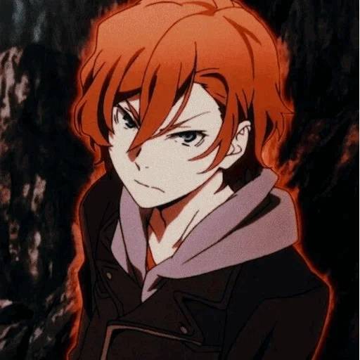 Набор стикеров Великий из Бродячих Псов №17 для WhatsApp 27