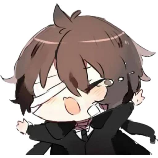 Набор стикеров Великий из Бродячих Псов №2 для WhatsApp 10