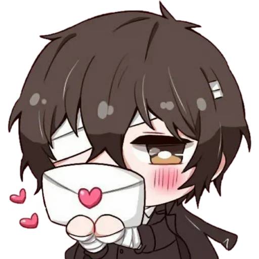 Набор стикеров Великий из Бродячих Псов №2 для WhatsApp 22