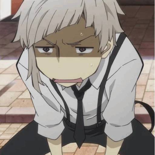 Набор стикеров Великий из Бродячих Псов №23 для WhatsApp 20