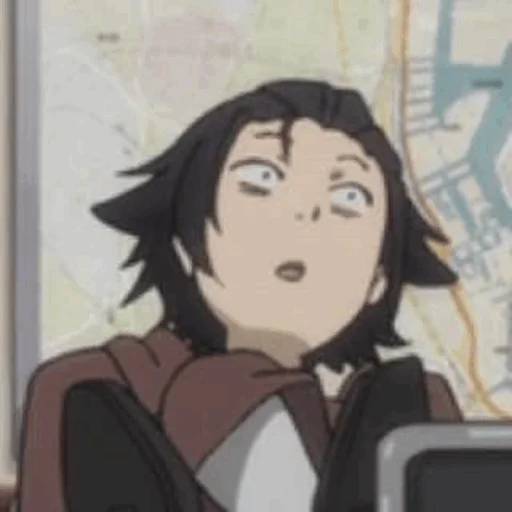 Набор стикеров Великий из Бродячих Псов №23 для WhatsApp 24