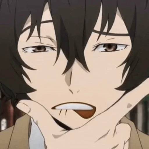 Набор стикеров Великий из Бродячих Псов №23 для WhatsApp 28