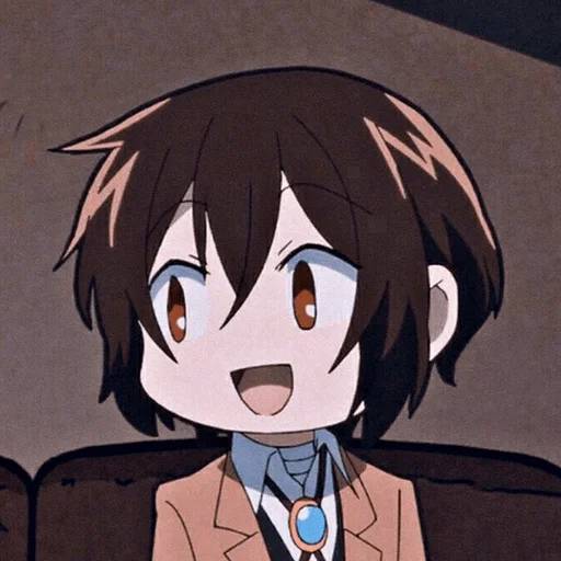 Набор стикеров Великий из Бродячих Псов №24 для WhatsApp 7