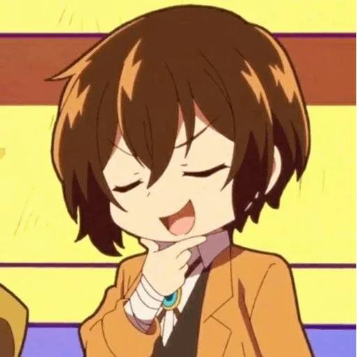 Набор стикеров Великий из Бродячих Псов №24 для WhatsApp 8