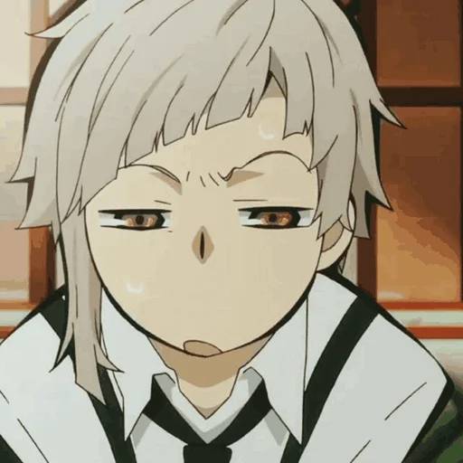 Набор стикеров Великий из Бродячих Псов №3 для WhatsApp 22